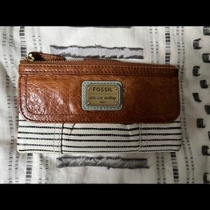 Fossil fold wallet